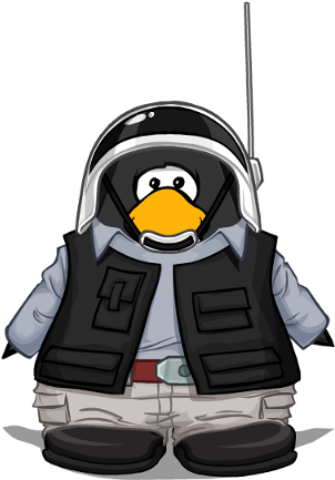 Rebel Trooper Cp - Club Penguin (318x432), Png Download