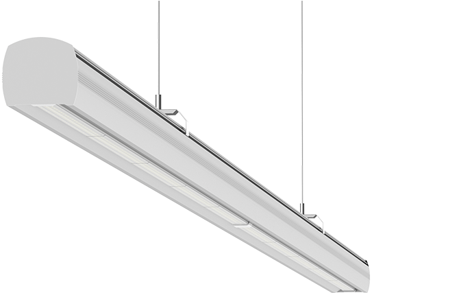 Led Linear High Bay Light - Light (833x435), Png Download