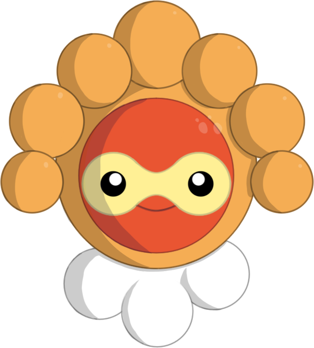 Pokemon Castform-sunny Is A Fictional Character Of - Castform Forma Sole (620x688), Png Download