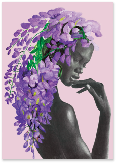 Wisteria (304x400), Png Download