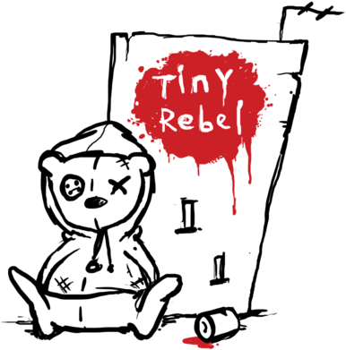 It All Began In A Garage In 2008 Where Brad And Gazz - Tiny Rebel Brewery Logo (497x500), Png Download