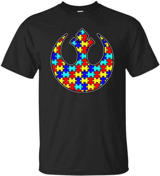Rebel Alliance Autism G200 Gildan Ultra Cotton T-shirt - Shirt Holic (600x600), Png Download