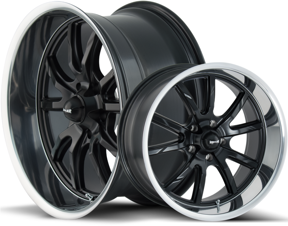 650-wheels - Ridler 650 Style Wheels (1000x1000), Png Download