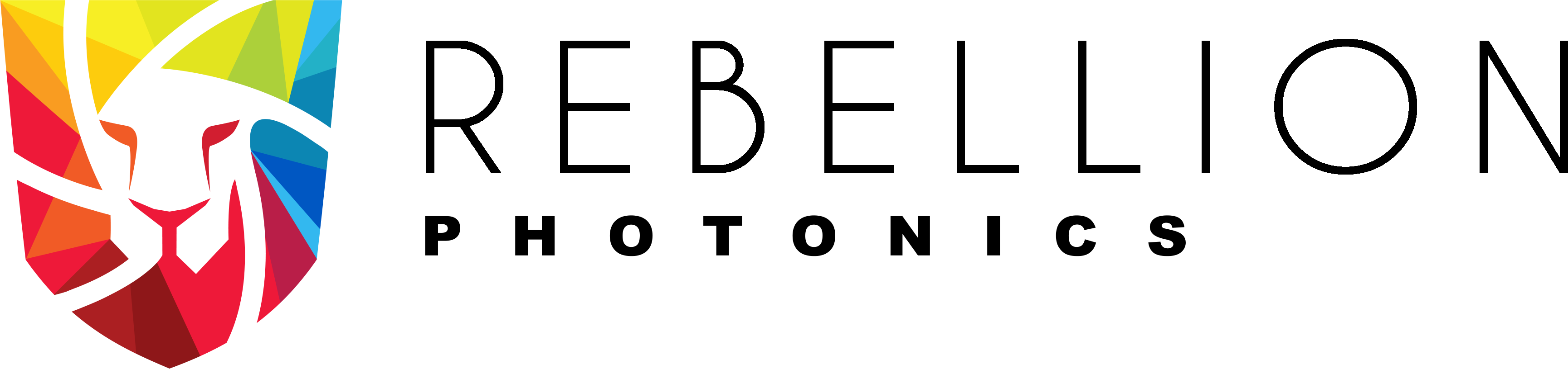Rebellion Photonics - Rebellion Photonics Logo (3458x816), Png Download