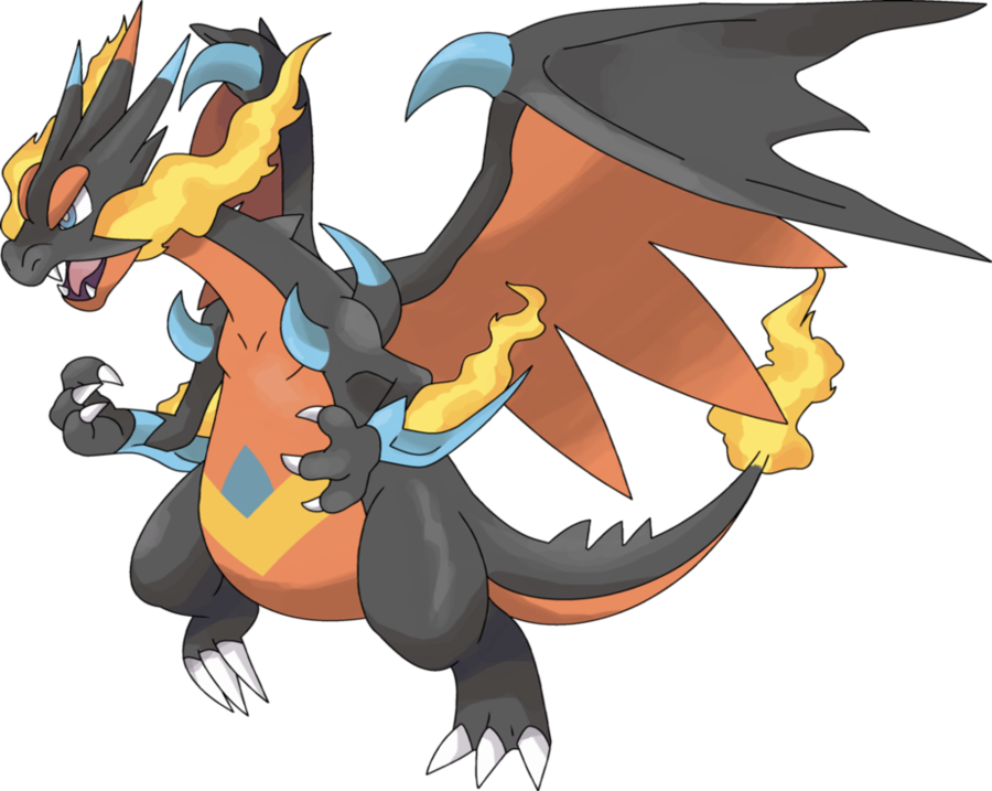 Mega Charizard Z By Neoz7 On Deviantart - Charizard Mega Evolution Z (900x717), Png Download