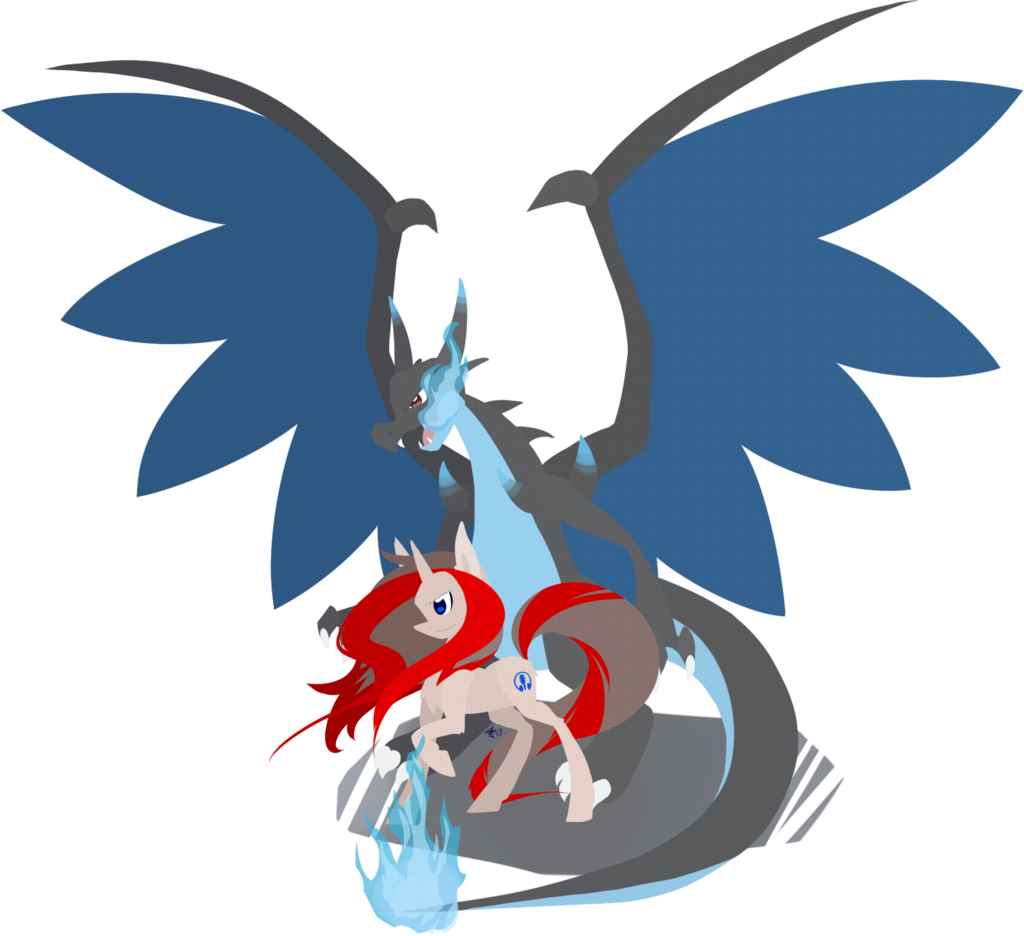 Djman12545, Charizard, Crossover, Male, Mega Charizard - Illustration (1024x936), Png Download