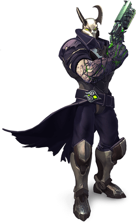 Androxus Paladins Revolver Png Jpg Royalty Free - Paladins Androxus Png (549x744), Png Download