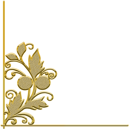 Transparent Background Gold Flower Png (500x500), Png Download