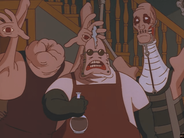 And An Entire Episode Based Explicitly On Hellraiser - Extreme Ghostbusters Cartoons Grundel (702x526), Png Download
