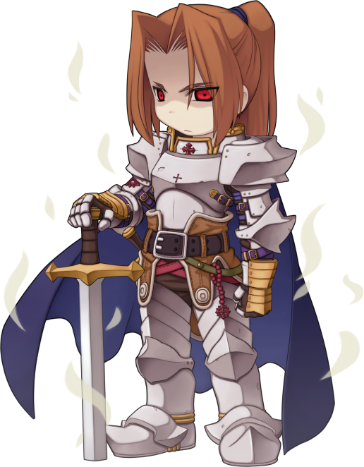 Ro Randellawrence Paladin - Ro 聖 殿 十字軍 (516x662), Png Download