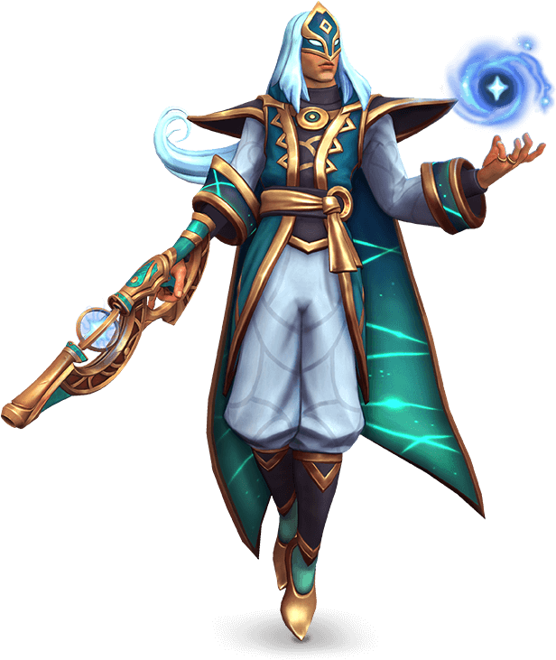 Paladins Jenos (673x744), Png Download