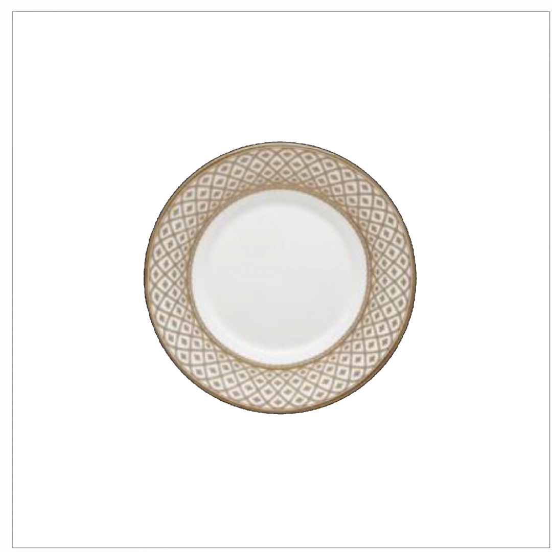 Marcella Gold Bread And Butter Saucer - Circle (1080x1080), Png Download