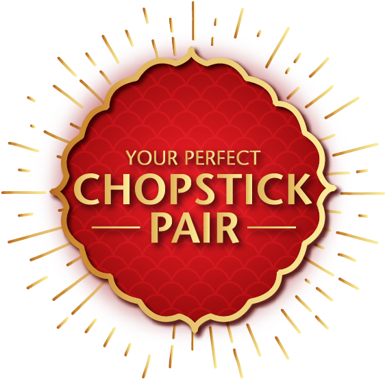 Your Perfect Chopstick Pair Chopstick - 2018 (592x582), Png Download