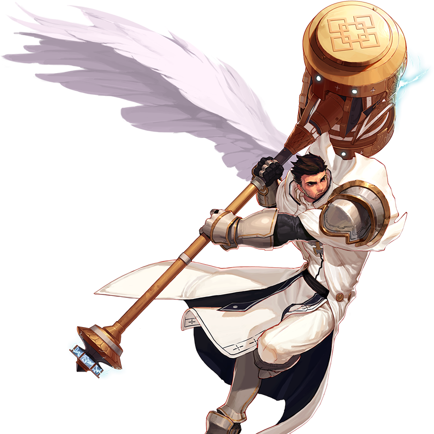 Traditional Games » Thread - 던파 프리스트 일러스트 (985x866), Png Download