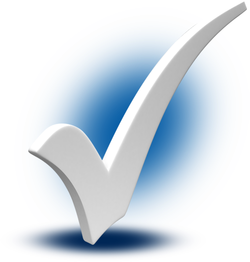 Free White Checkmark Png - Chair (700x700), Png Download