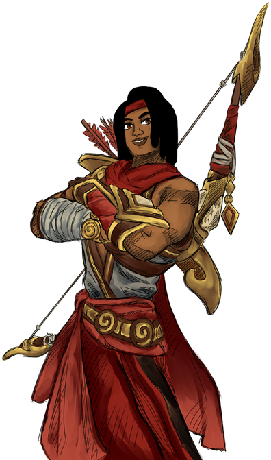 ♚the Lodown♚ On Twitter - Paladins Sha Lin Png (1200x675), Png Download