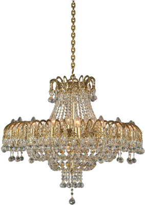 Fancy Chandelier Png Png Black And White Library - Chandelier Royal (300x450), Png Download