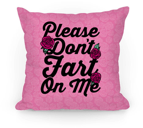 Please Don't Fart On Me Pillow - Fart Pillow (484x484), Png Download