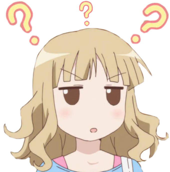 58043726 - Anime Girl Confused Png (700x700), Png Download