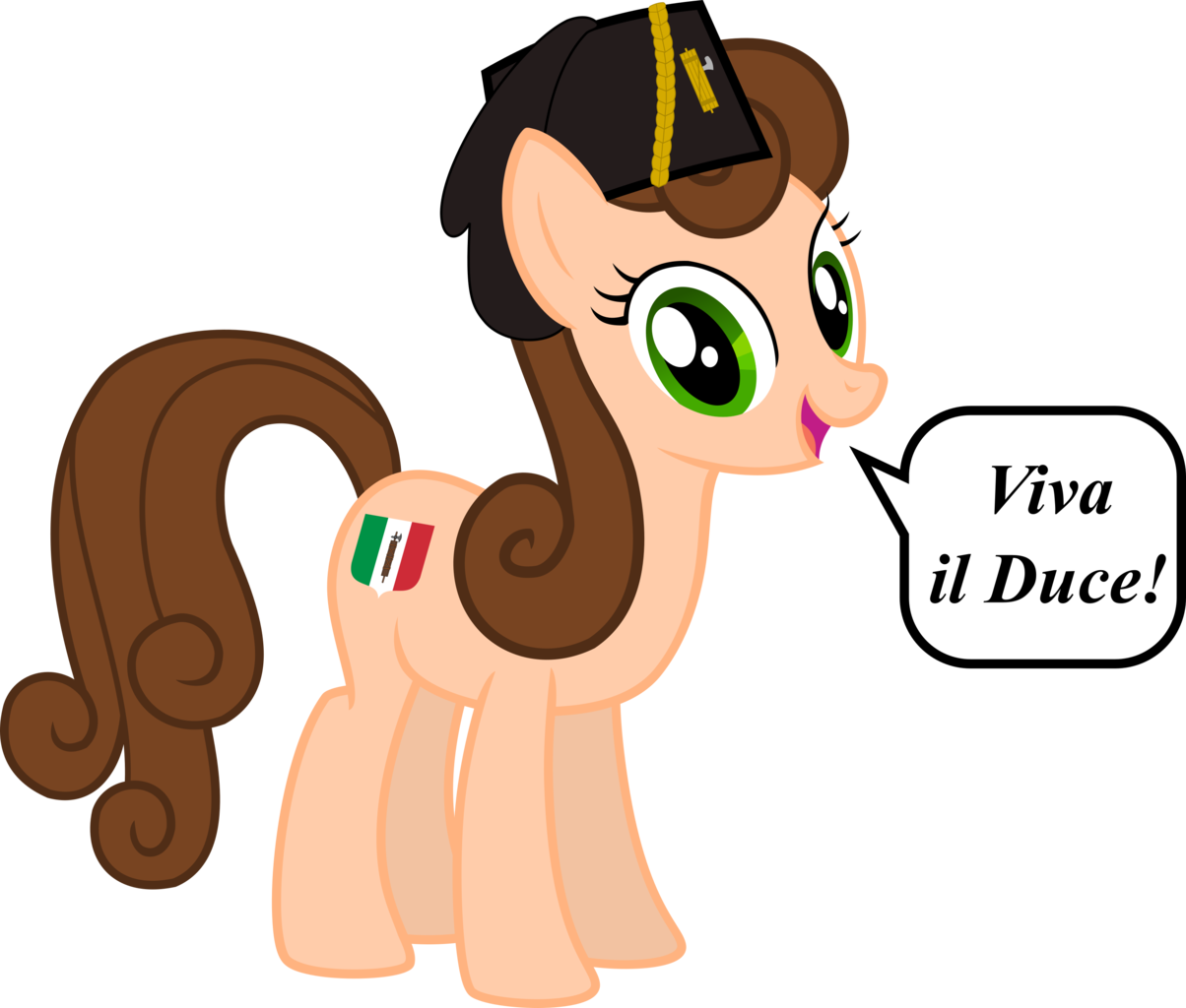Tuesday, Cutie Mark, Earth Pony, Fasces, Fascism, Female, - Mlp Fascist (1204x1024), Png Download