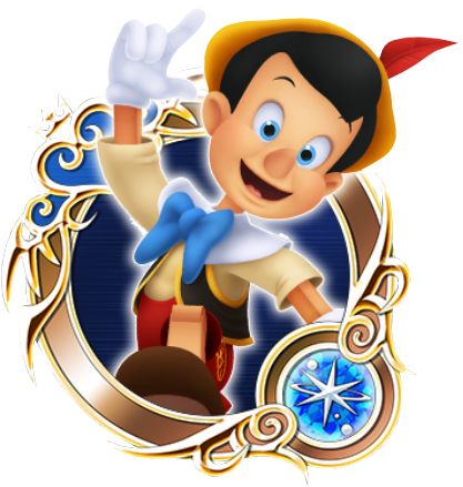 Pinocchio - Pinocchio Kingdom Hearts (449x486), Png Download