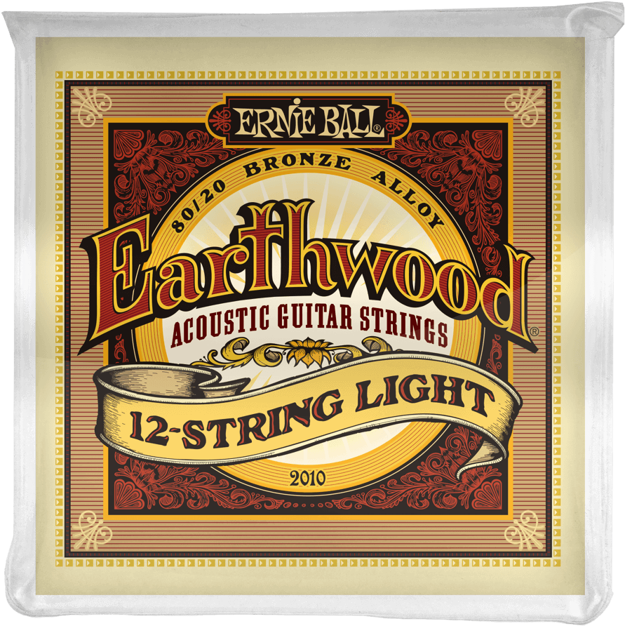 Earthwood 80/20 Bronze Acoustic Guitar Strings, 12 - Ernie Ball Acoustic 12 (1000x1000), Png Download