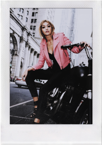 Polaroid, Hadid, And Zayn Malik Image - Polaroid Photo Of Gigi Hadid (500x500), Png Download