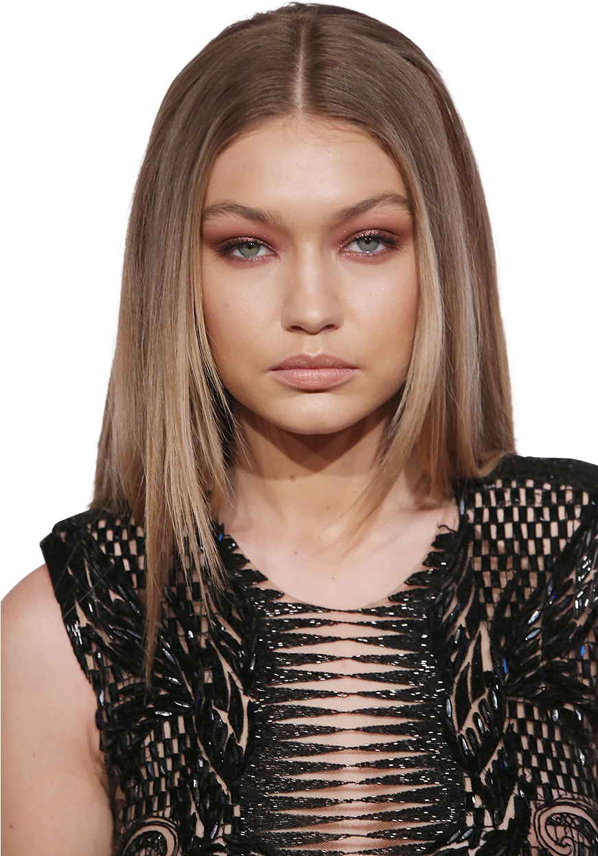 Gigi Hadid - Gigi Hadid Best Makeup (870x1267), Png Download