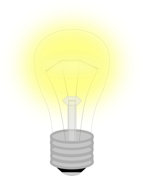 The Light Bulb,light,replacement Lamp,lighting,light - Incandescent Light Bulb (500x607), Png Download