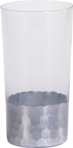 Zodax Fez Cut Glassware With Silver Leaf - Zodax Fez Cut Hi-ball Glassware With Silver Leaf (set (798x798), Png Download