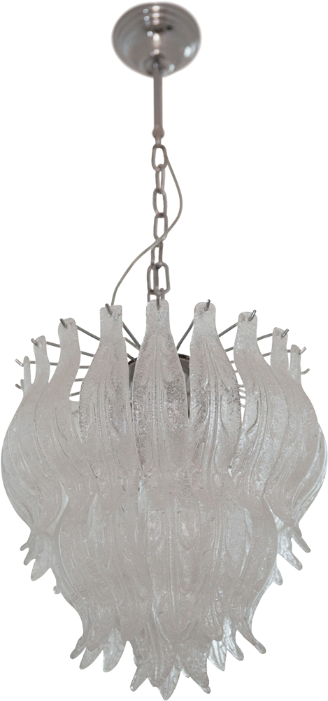 Glass Leaf Chandelier - Chandelier (1000x1000), Png Download