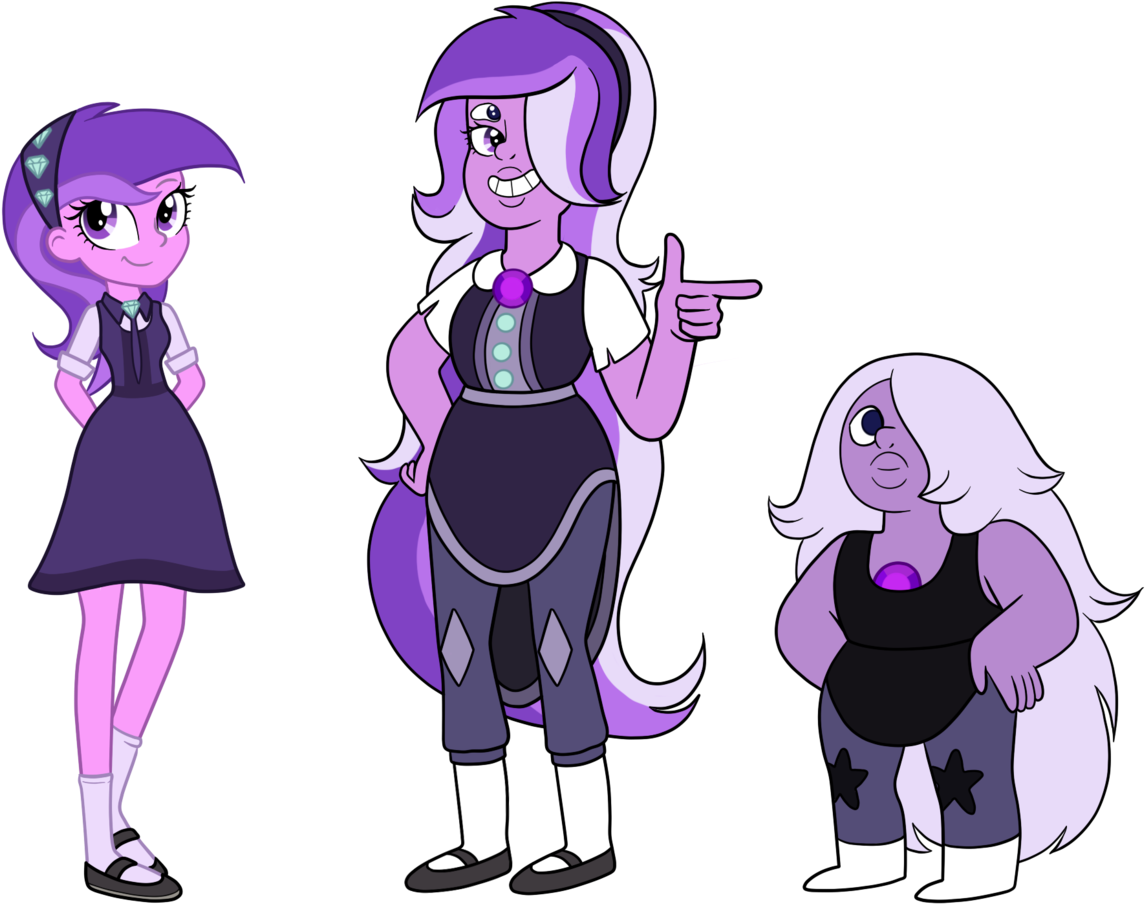 Amethyst Star, Amethyst , Artist - Small Amethyst Steven Universe (1257x1024), Png Download