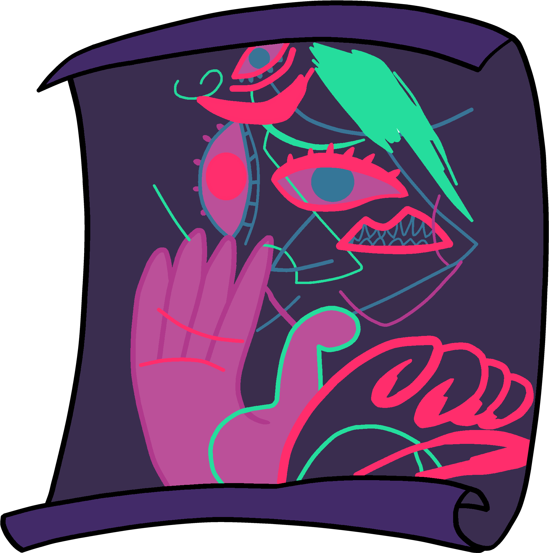 Https - //static - Tvtropes - Org/pmwiki/pub/images/ - Steven Universe Evil Spirit Scroll (2020x1968), Png Download