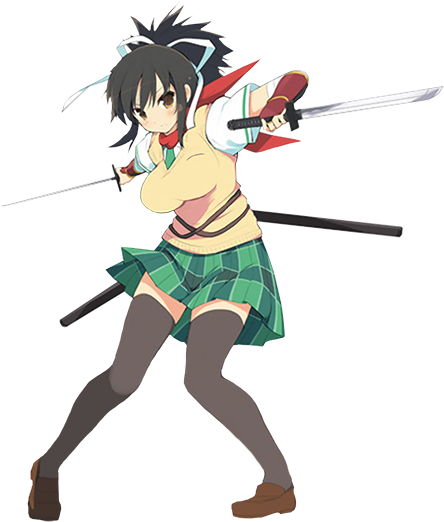 Asuka Shinovi Versus - Senran Kagura Hanzo Academy Asuka (516x553), Png Download