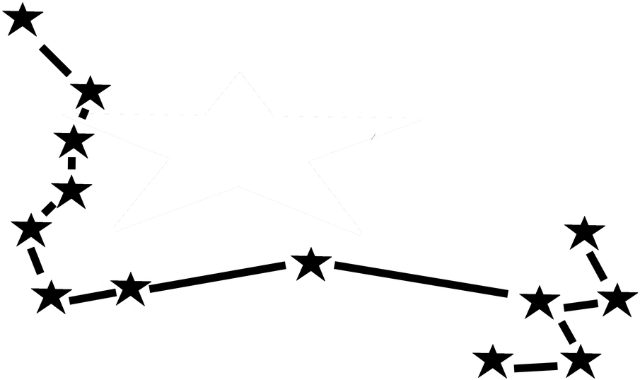 Night Sky Clipart Pixel - Estrella Polar Png (960x603), Png Download