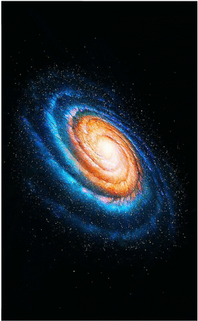 Iphone X Wallpaper Galaxy (480x480), Png Download