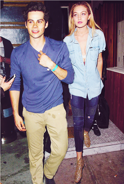 “gigi Hadid & Dylan O'brien Manip ” - Gigi Hadid Dylan O Brien (600x753), Png Download