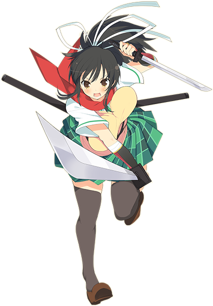 Image Library Library Senran Kagura - Asuka Estival Versus (461x608), Png Download