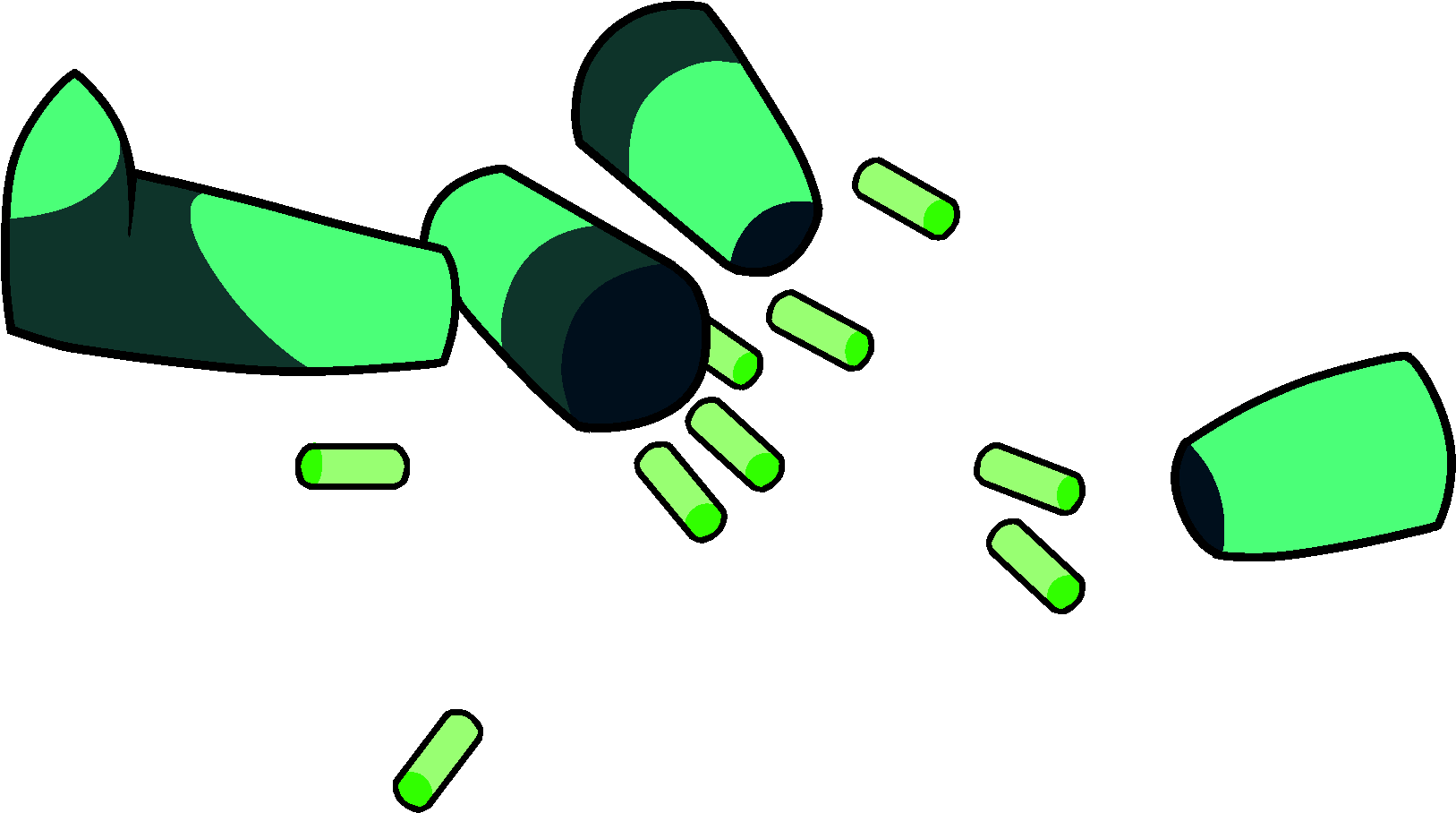 Limb Enhancers - Partes Roboticas De Peridot (1650x1000), Png Download