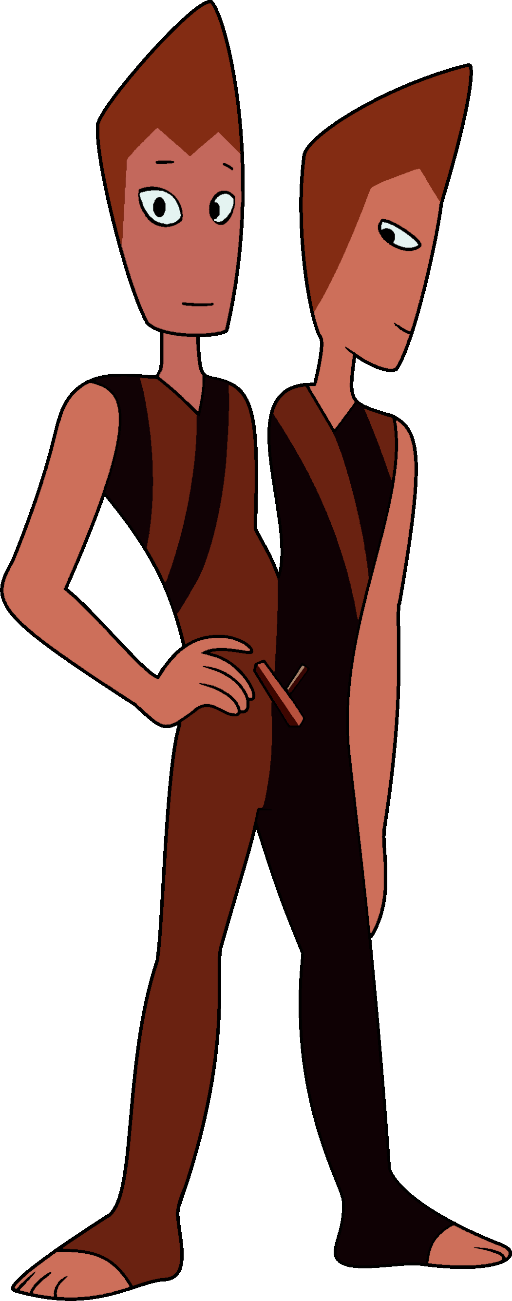 Rutile Twins - Steven Universe Off Colors (1051x2670), Png Download