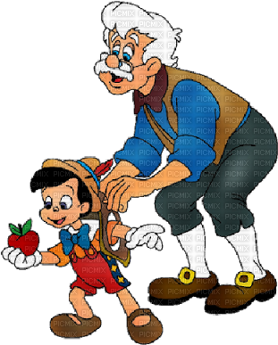 Kaz Creations Cartoon Pinocchio & Friends - Pinocchio Clipart (400x400), Png Download