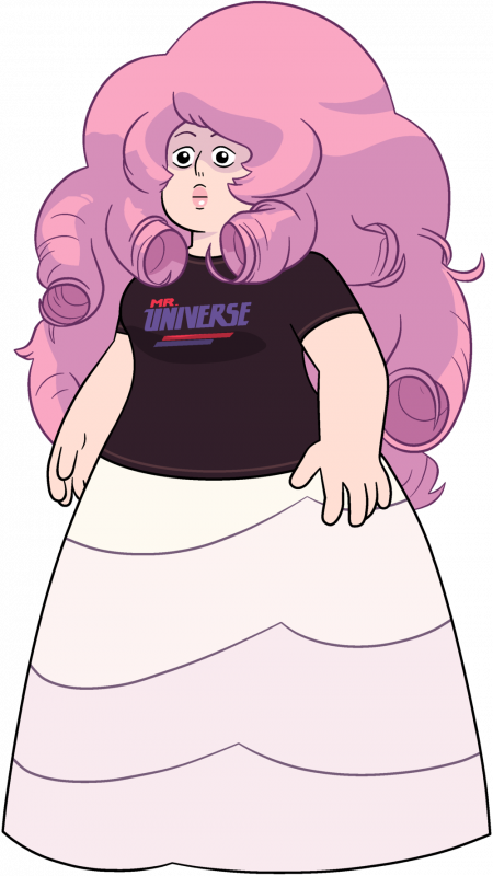 Specifically, This Version Of Rose Quartz - Rose Quartz Mr Universe (450x800), Png Download