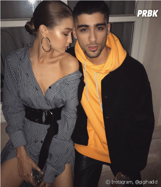 Zayn Malik Et Gigi Hadid, La Rupture - Gigi Hadid Zayn Malik Happy (950x596), Png Download