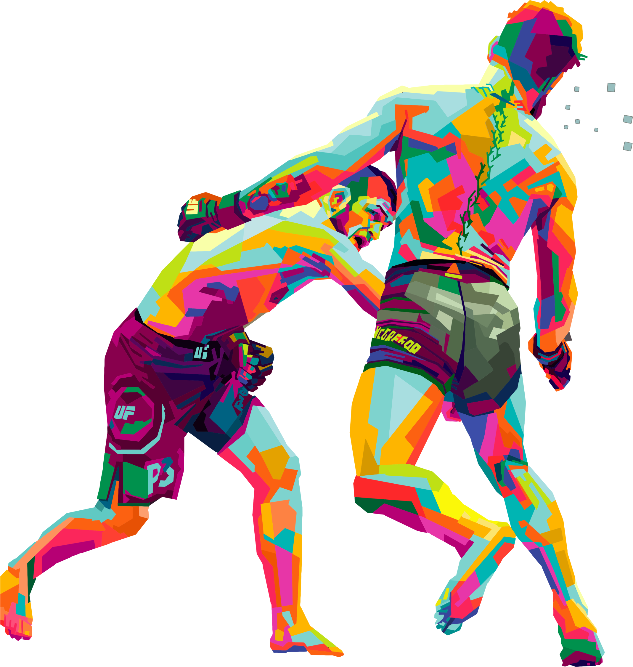 Big Image - Mixed Martial Arts (2138x2252), Png Download