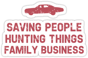 Dean Winchester, Family, And Impala Image - Supernatural Quote Transparent Background (375x360), Png Download