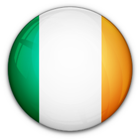 Ie - Ireland Flag Circle Png (640x480), Png Download