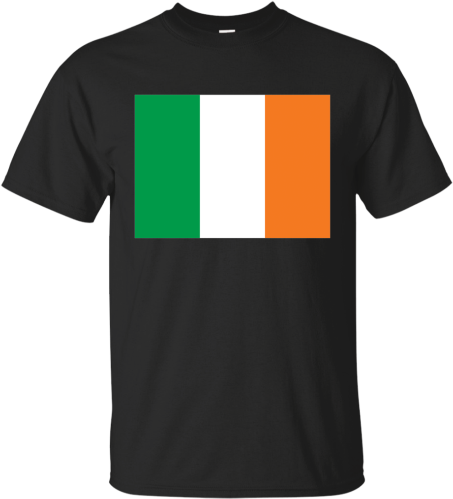 Irish Ireland Flag T Shirt St Patricks Day Gift T-shirt - T-shirt (1024x1024), Png Download