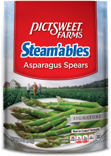 Asparagus Spears - Pictsweet Steam'ables Signature Asparagus, Spears - (360x360), Png Download