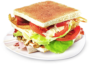 Subway Sandwich Png Sandwich - Cafe (442x327), Png Download