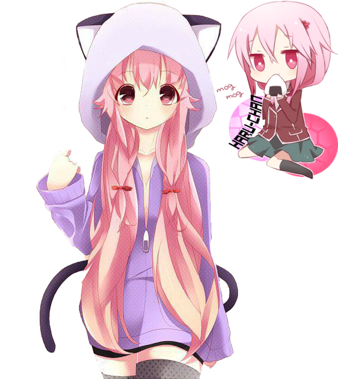 Base Images - Cute Anime Girl Transparent (800x800), Png Download
